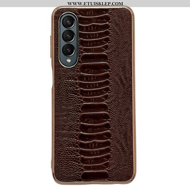 Etui do Samsung Galaxy Z Fold 4 Linia Croco